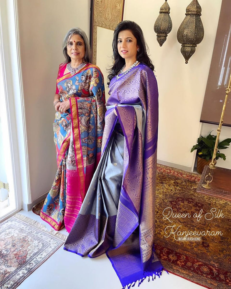 EE-W07775 Kanjeevaram silk saree