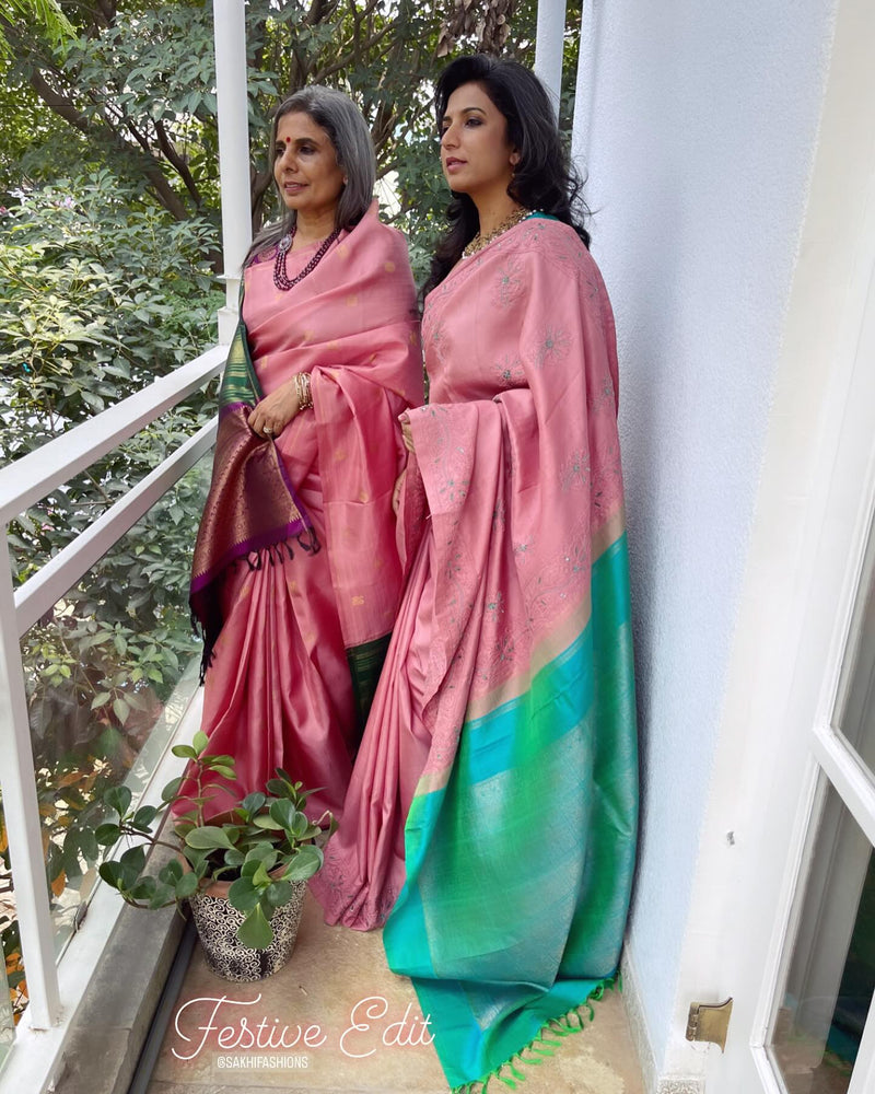 EE-W09747 Kanchi Chikankari Saree