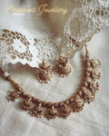 AJ-V17541 Gold Necklace set