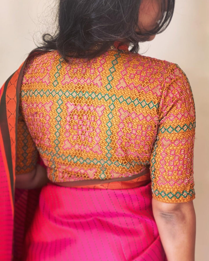 EE-W07054 Kanchi Thread Saree