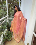EE-V19648 Pink Tissue Salwar
