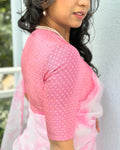 BL-F27362 Pink Kanchi Blouse