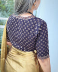 BL-W09607 Black Sequin Blouse