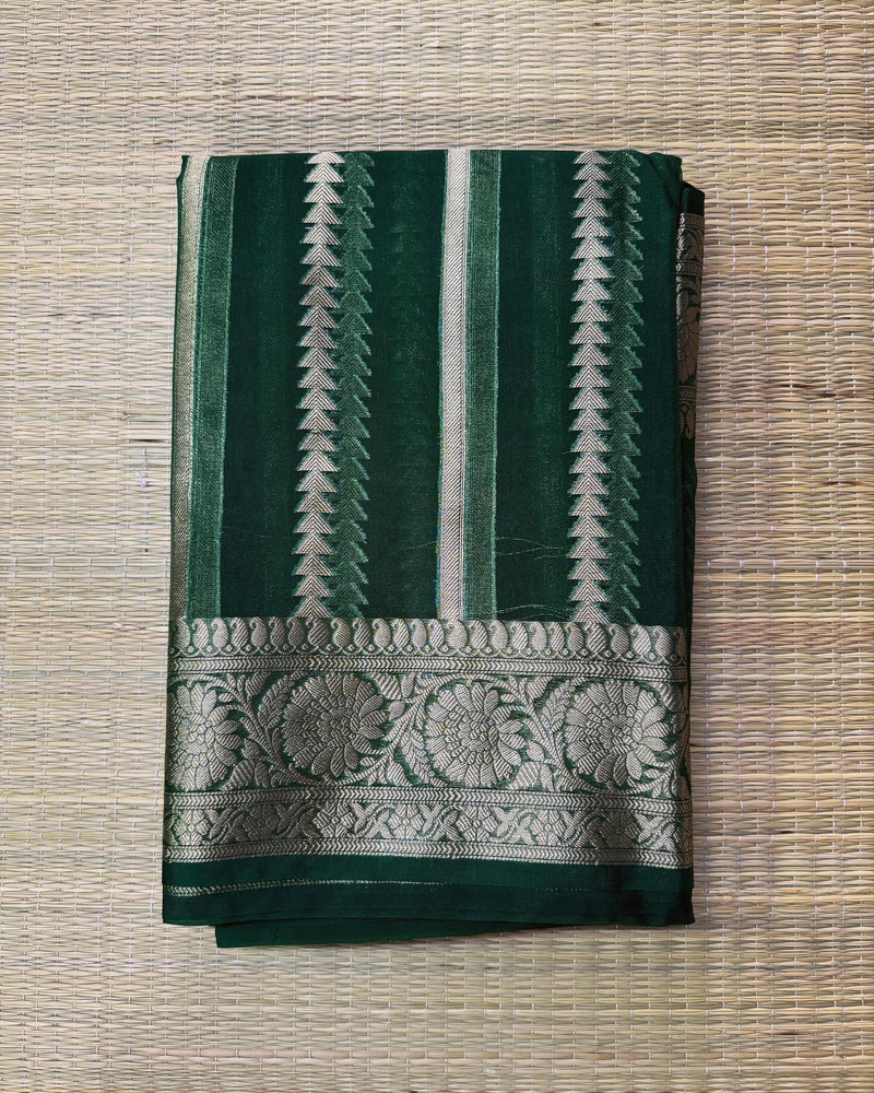 DP-W16305 Green Kora sari