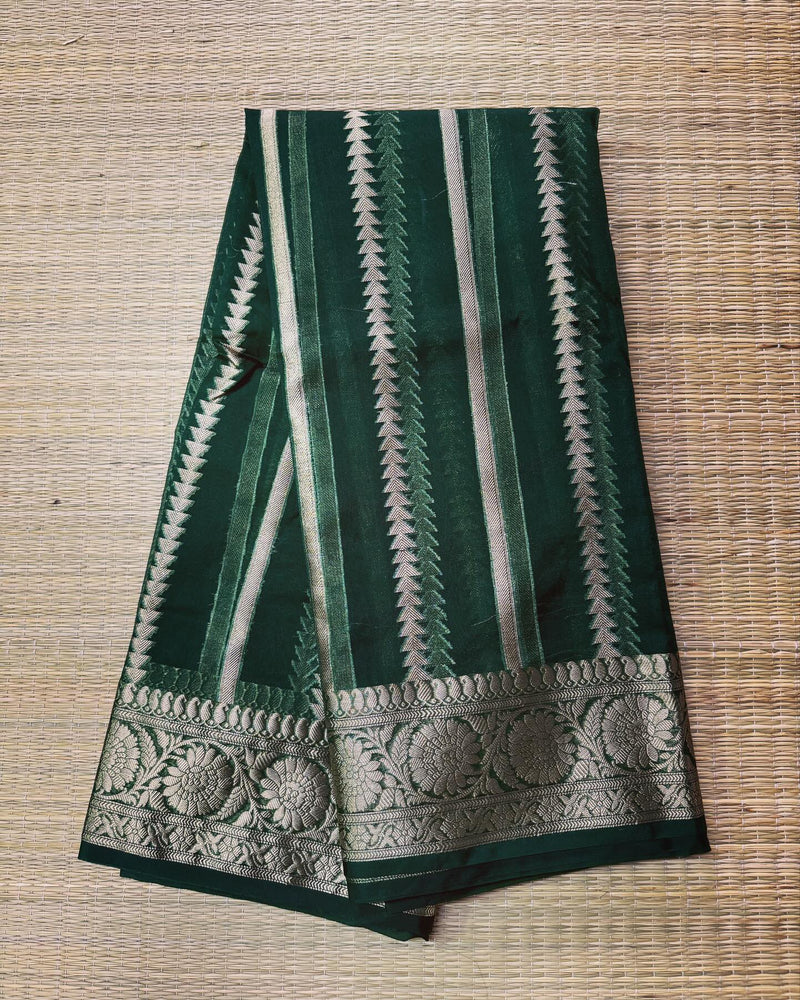 DP-W16305 Green Kora sari