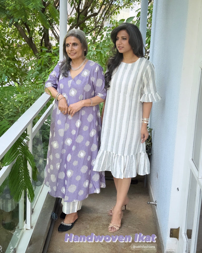 EE-X02570 Ikat Summer Dress