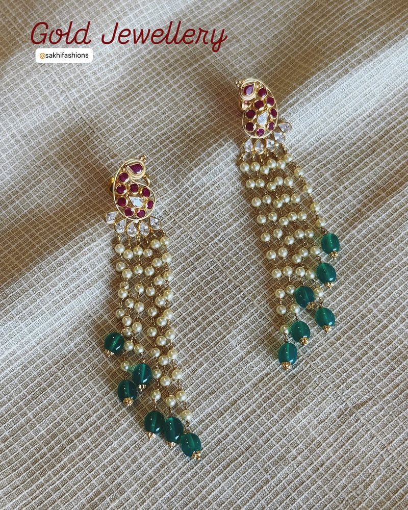 AG-X13019 Pearl Gold earring