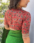 BL-F38073R Red Ajrak
