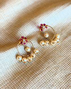 AG-X13021 Pearl Gold earring