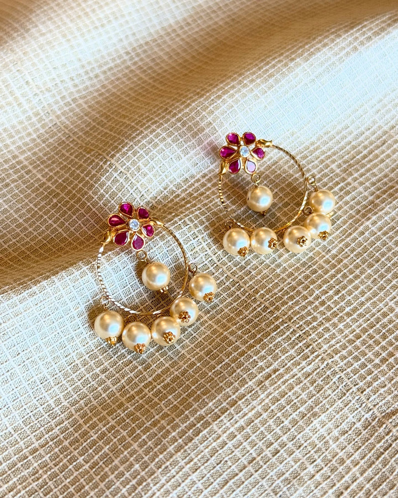 AG-X13021 Pearl Gold earring