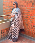 EE-X15863 Black Organza saree