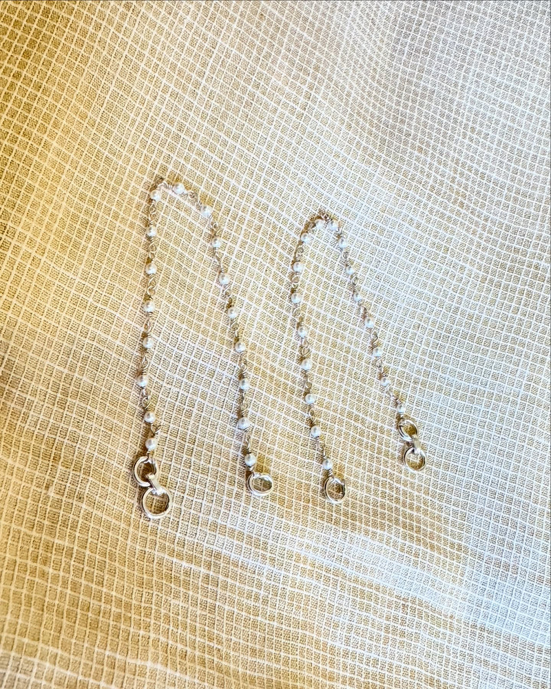 AS-X12925 Silver Pearls Matal