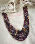 AJ-X02894B Shaded Bead mala
