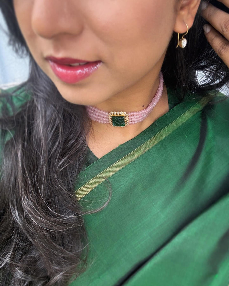AG-X05223 Pink Gold Choker