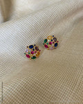 AG-W23730 Navrathan stud Earring