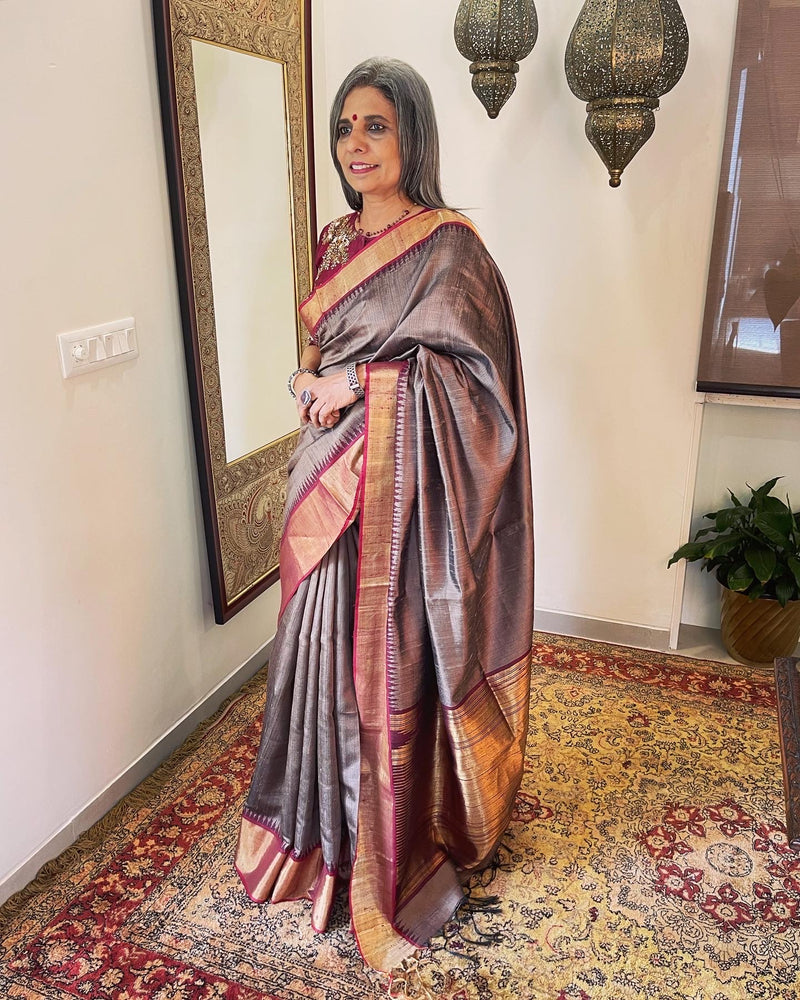 EE-W05404 Rawsilk Saree
