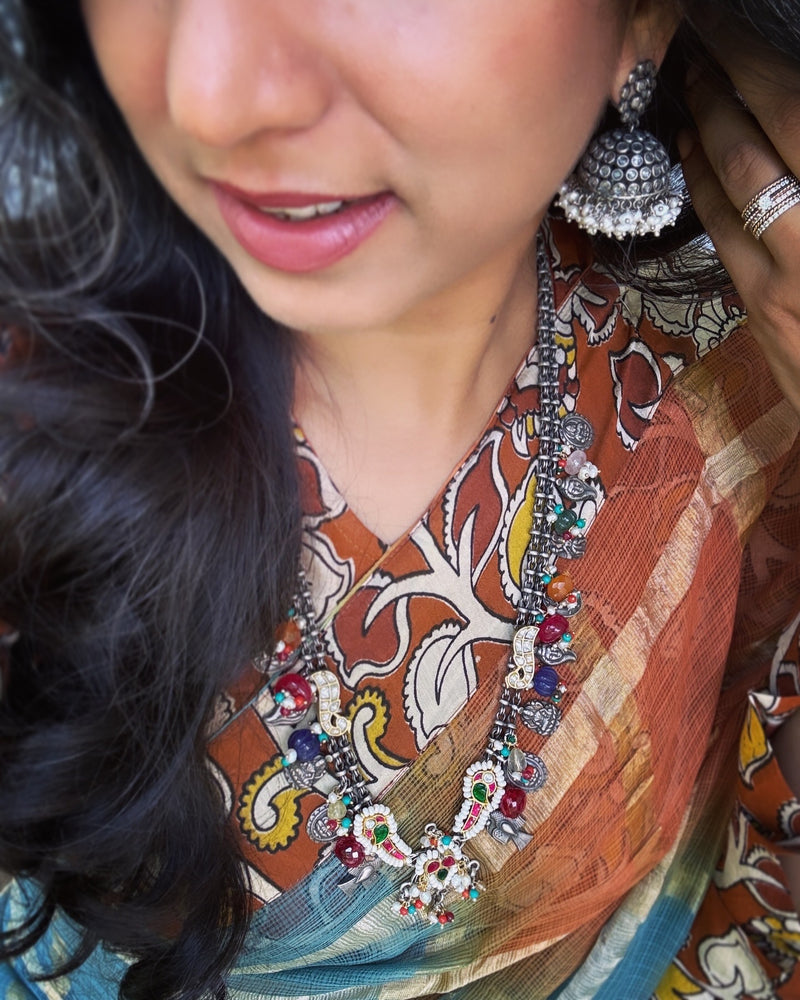 BL-V11853 Kalamkari Blouse
