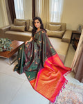 EE-W04189 Parrot Green Kanchi