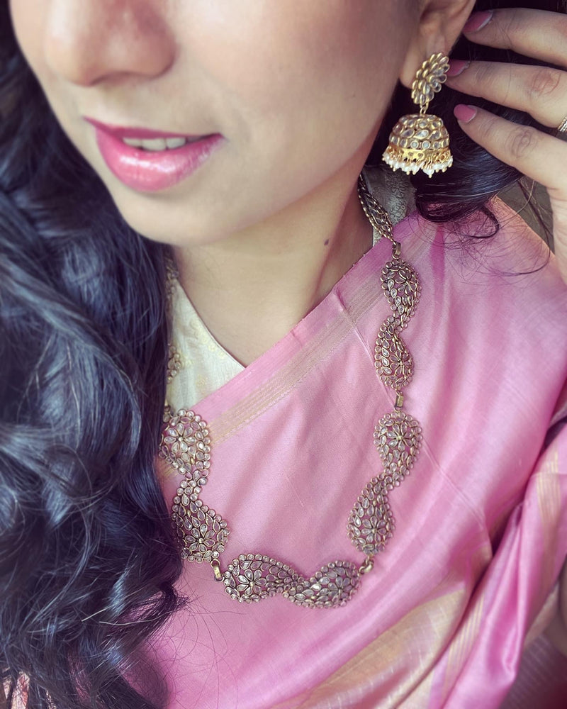 EE-W06072 Pink Tissue Kanchi