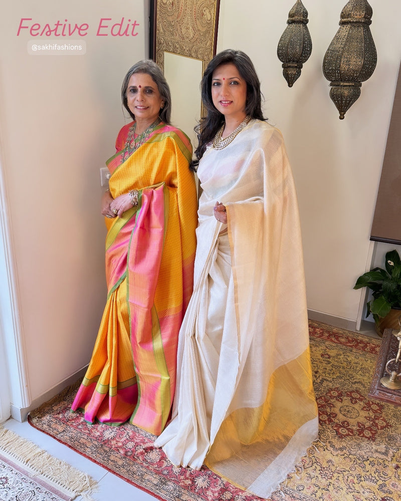 EE-W17209 Tussar Saree