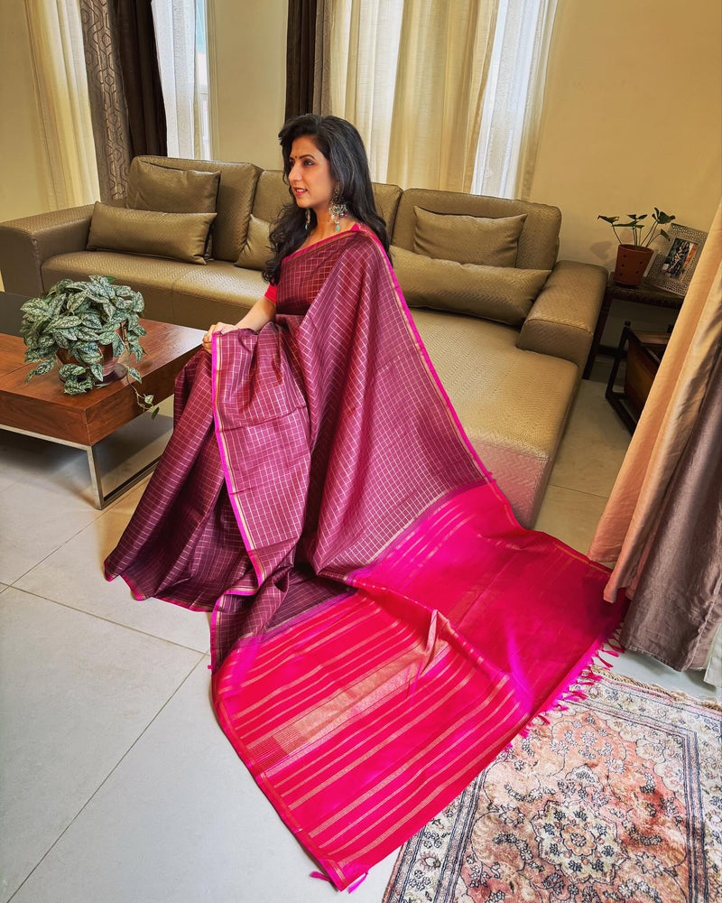 EE-W11417 Brown Pink Kanchi