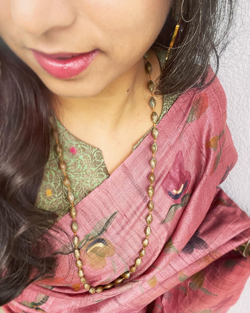 EE-W04072 Pink floral Handpainted
