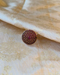 AS-Z04581 Silver Gold Finger ring