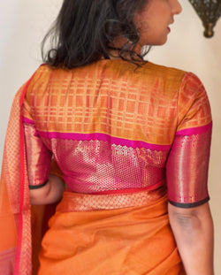 BL-W08217 Kanchi Brocade Blouse