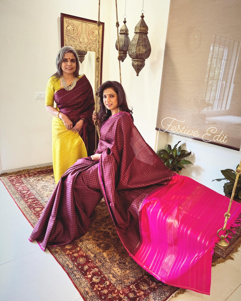 EE-W11417 Brown Pink Kanchi