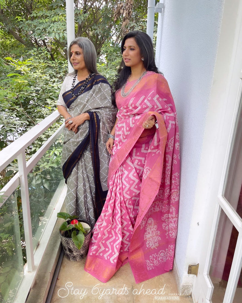 EE-W06272 Grey Blue Madurai Cotton