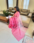 EE-W10316 Shaded Pink Organza