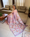 EE-X01364 Lilac Batik Saree