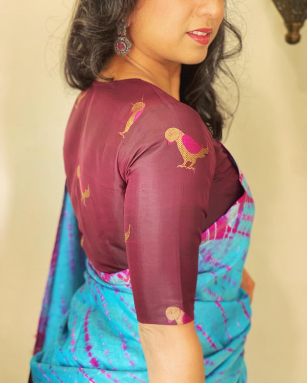 EE-W08621 Kanchi TieDye Parrot