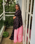 EE-X05075 Black Kanchi Silk