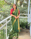 EE-W13041 Green Munga silk no