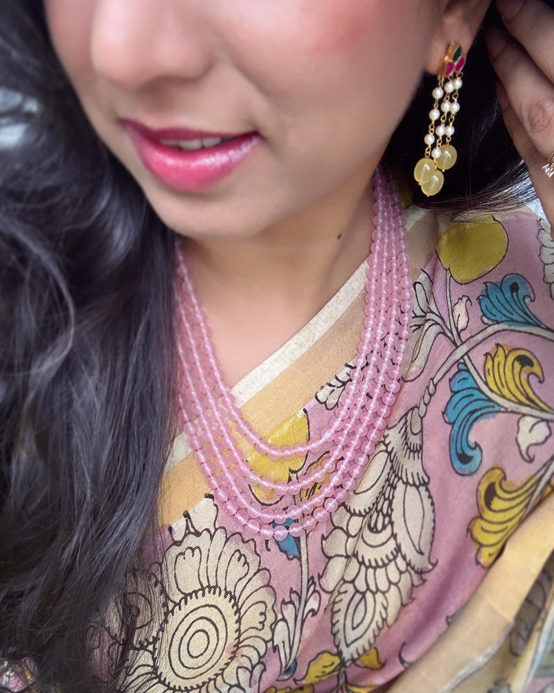 EE-X00818 Kalamkari Tissue Tussar Silk
