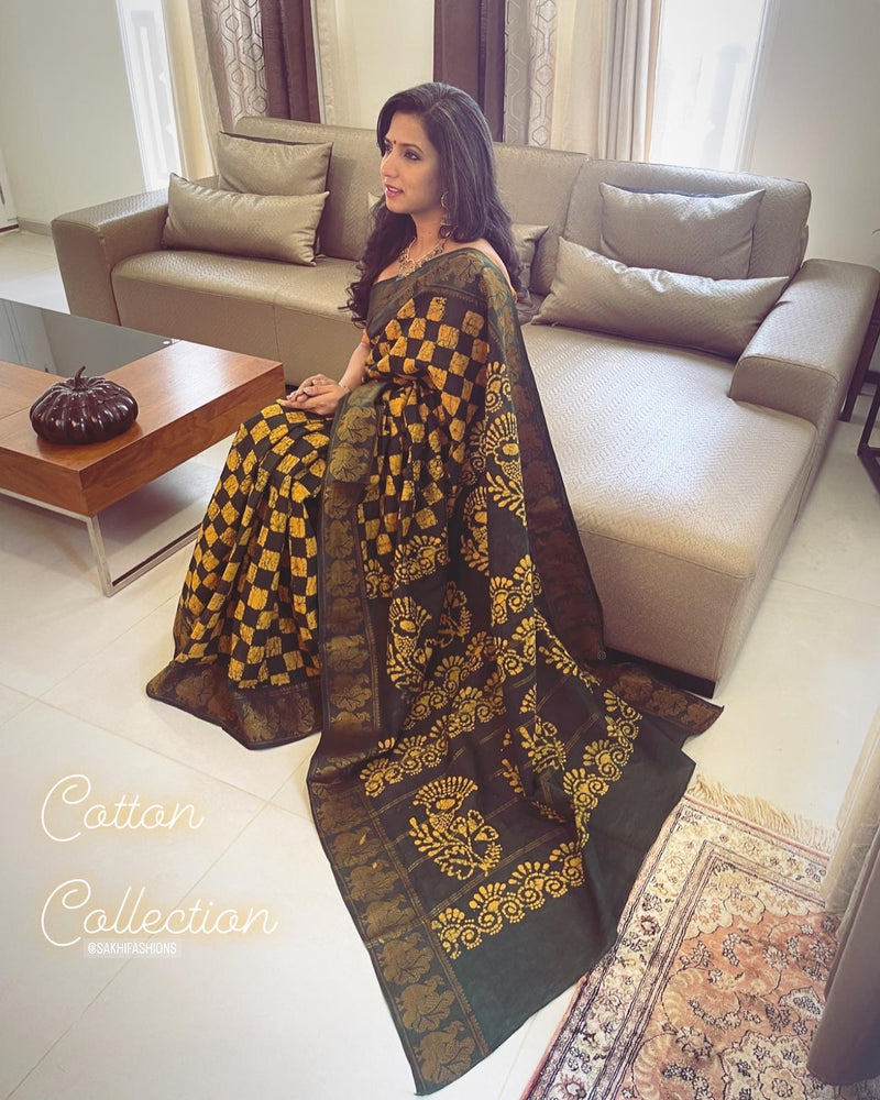 EE-V14689 Batik Madurai Cotton