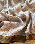 BL-X14393 Cream Kalamkari Blouse