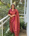 EE-W13250 Tissue Chanderi Sari