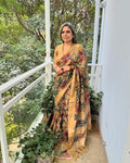 EE-W05053 Kalamkari Tussar