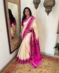 DP-Y14768 Tussar Silk Saree