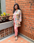 EE-Z00276 Kalamkari silk Jacket (outer)