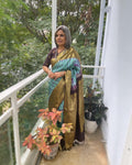 EE-W08627 Tie Dye Kanjeevaram