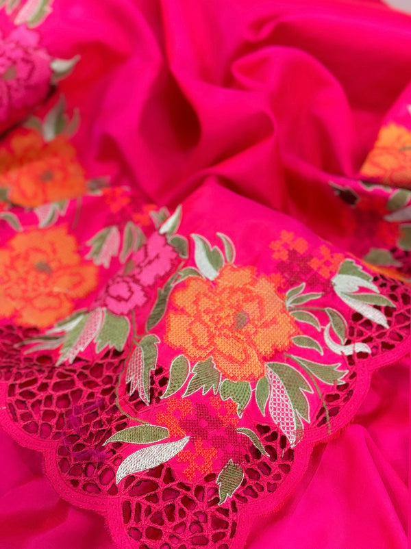 EE-W11280 Kanchi floral Cutwork
