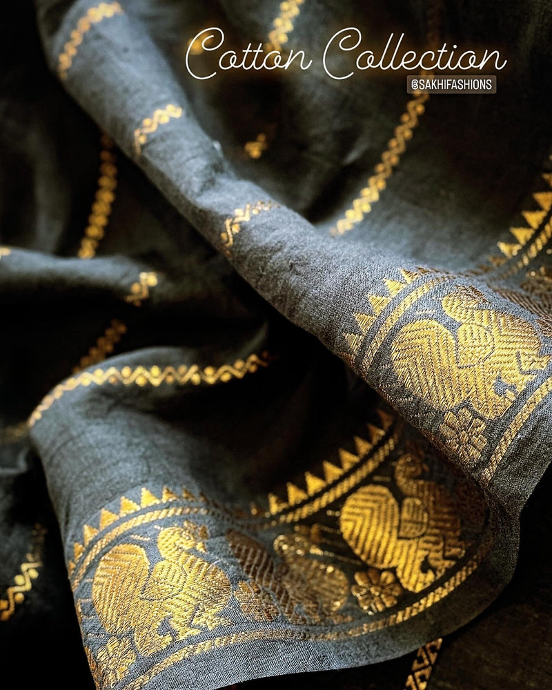 DP-W10322 Black Madurai Cotton