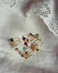 AS-W16869 Silver Gold Bangles