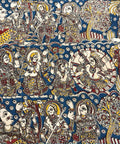 PT-R28200 Blue Kalamkari Petticoat
