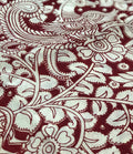 PT-R21666 Red Kalamkari petticoat