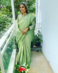 EE-W03296 Tussar Chikankari Saree