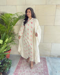 EE-VD235282 Cream Dupatta